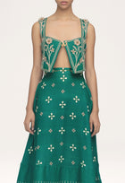 Bel-Mar-Esmeralada-Hand-Embroidered-Maxi-Skirt-14051