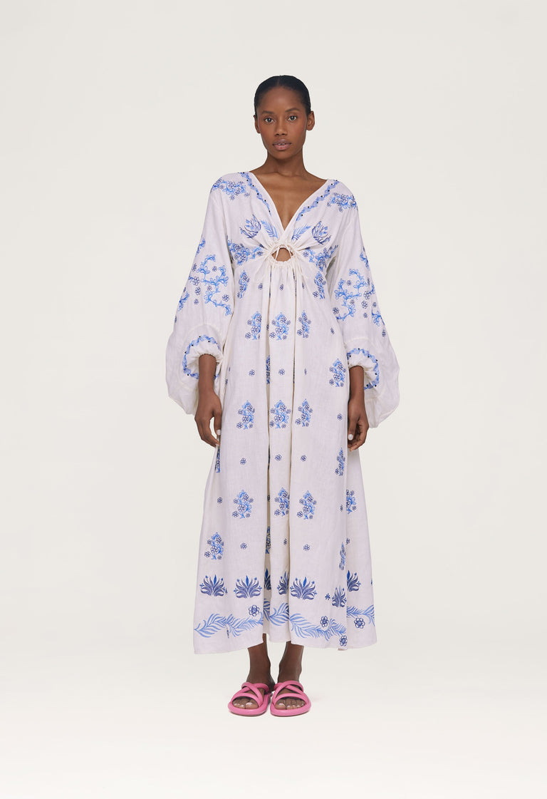 Francisca-Tinaja-Linen-Kaftan-12640 - 1