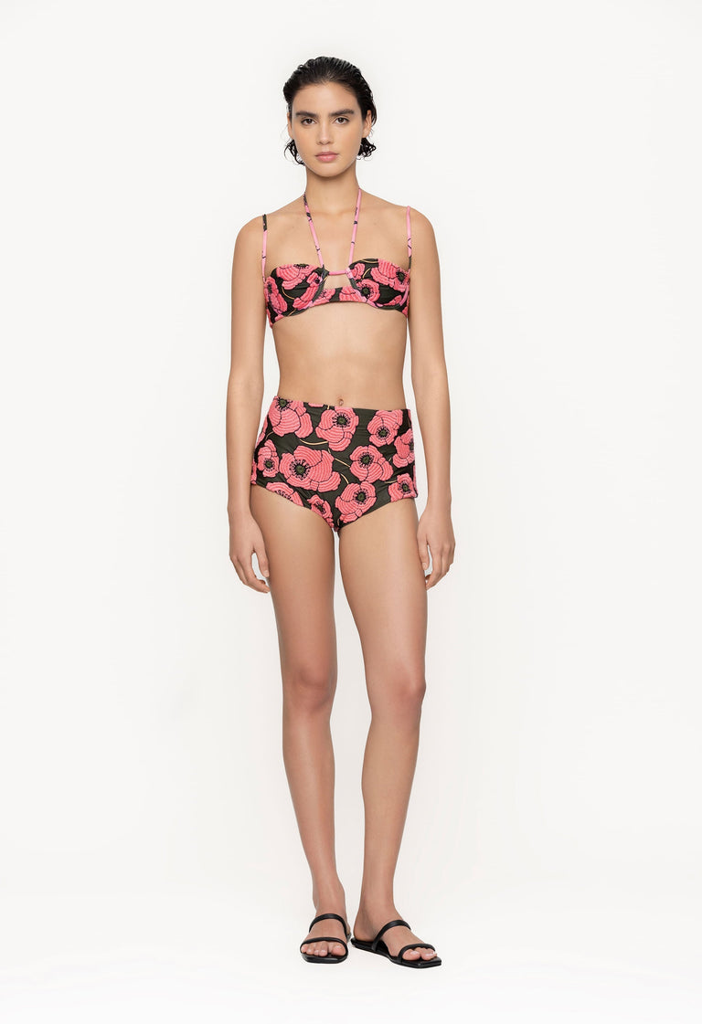 Geranio-Botanico-Rosa-Hand-Embroidered-Bikini-Bottom-11241 - 1