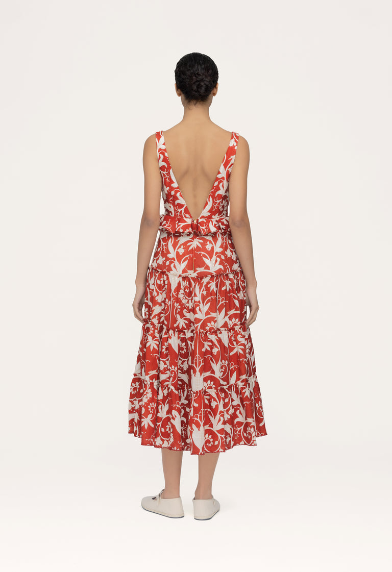 Lago-Maíz-Midi-Dress-14198-2 - 2